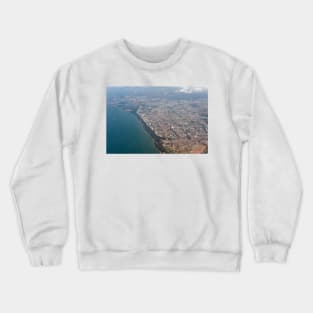 Aerial view Singapore Crewneck Sweatshirt